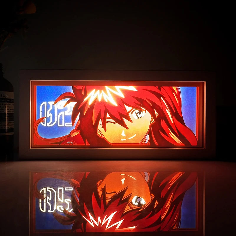 One Piece 3D Light Box – Remote Control, Multi-Color LED, Perfect Room Decor & Gift!