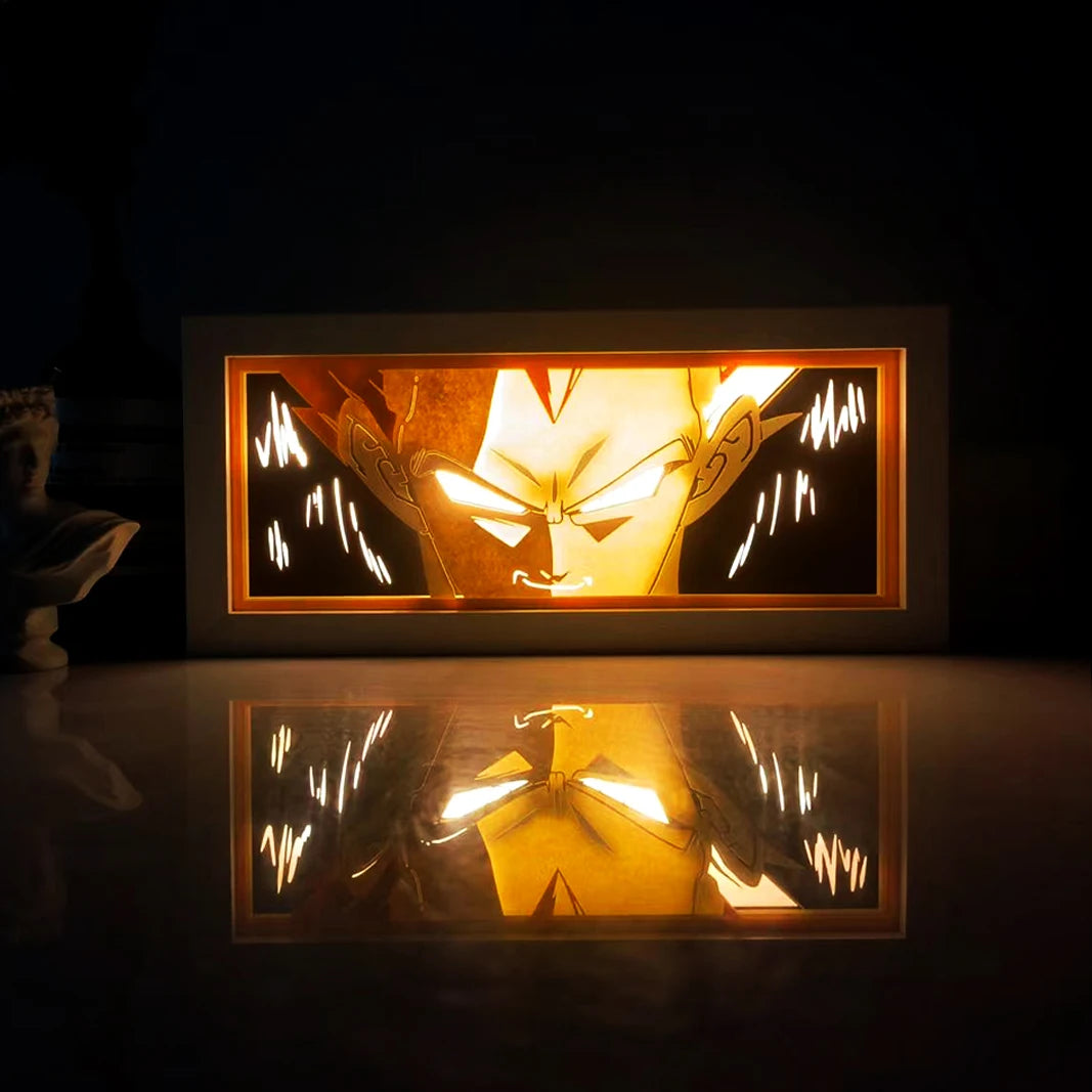 One Piece 3D Light Box – Remote Control, Multi-Color LED, Perfect Room Decor & Gift!