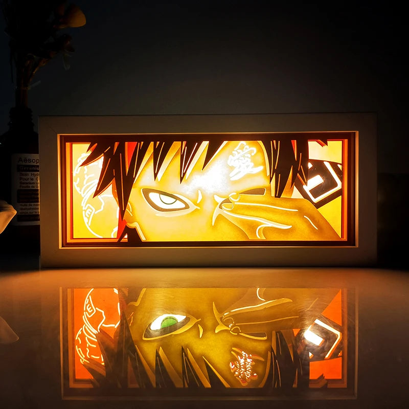 One Piece 3D Light Box – Remote Control, Multi-Color LED, Perfect Room Decor & Gift!