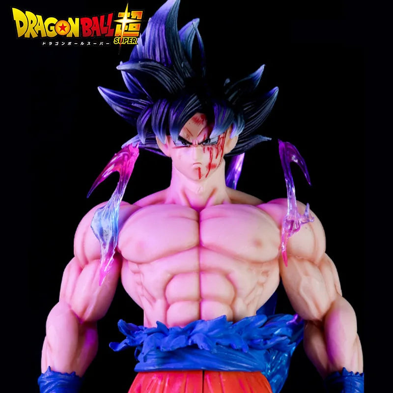 [53cm] Dragon Ball Ultra Instinct Goku Figure – Stunning Collectible Statue, Desktop Decor, Perfect Holiday Gift!