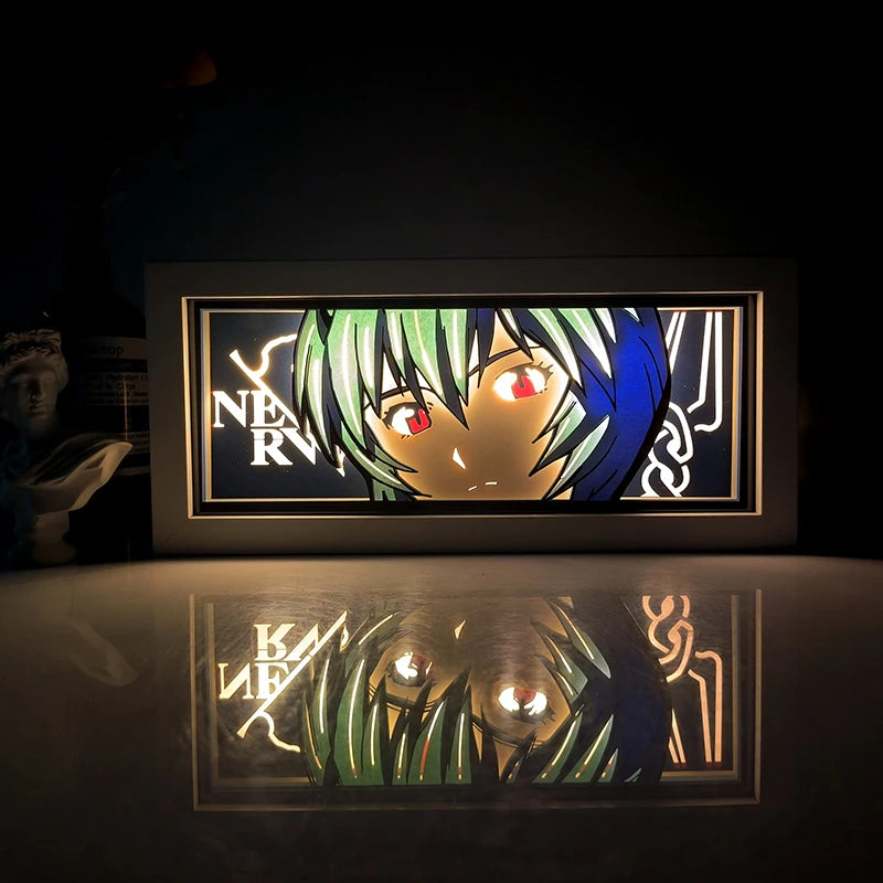 One Piece 3D Light Box – Remote Control, Multi-Color LED, Perfect Room Decor & Gift!