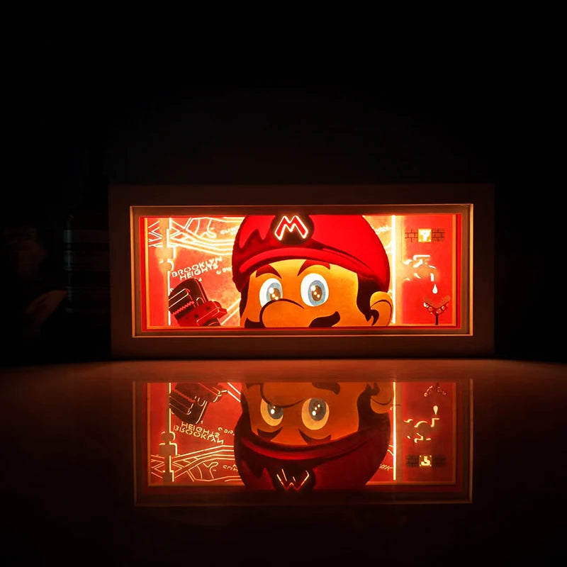 One Piece 3D Light Box – Remote Control, Multi-Color LED, Perfect Room Decor & Gift!